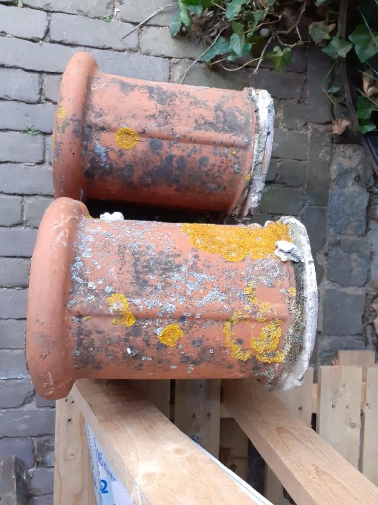 Nokvorsten, Doe-het-zelf en Verbouw, Dakpannen en Dakbedekking, Ophalen, Gebruikt, Steen of Klei, Minder dan 5 m²