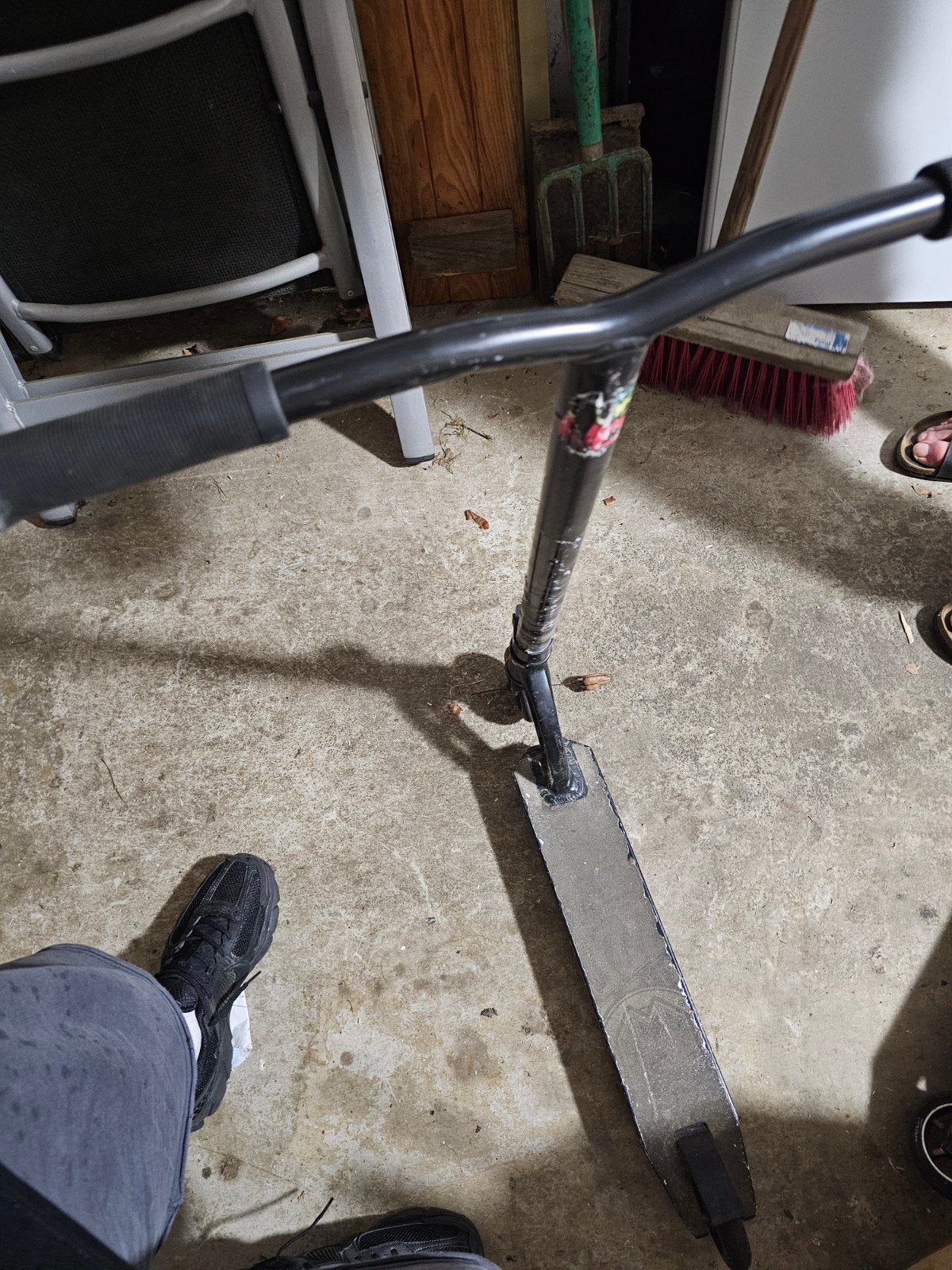 Stuntstep - Gebruikt maar functioneel, Fietsen en Brommers, Steps, Ophalen of Verzenden, Gebruikt, Gewone step, Onbekend