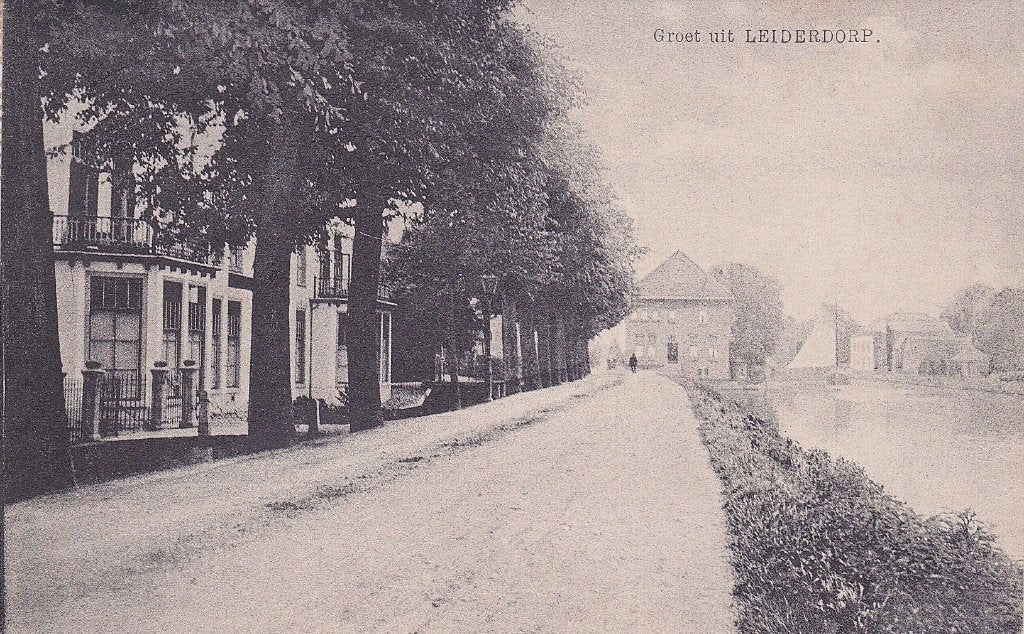 LEIDERDORP, Verzamelen, Ansichtkaarten | Nederland, Ophalen of Verzenden, Voor 1920, Noord-Brabant