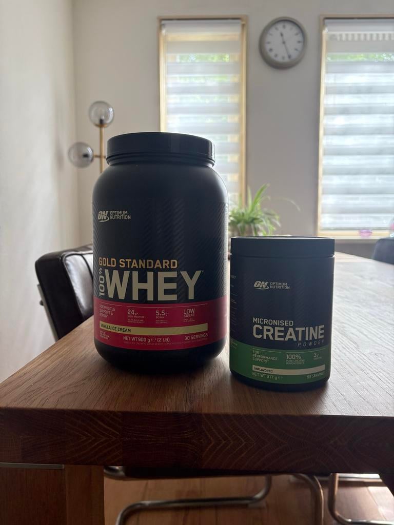 Optimum Nutrition Gold Standard Whey & Creatine, Ophalen of Verzenden, Nieuw, Overige typen