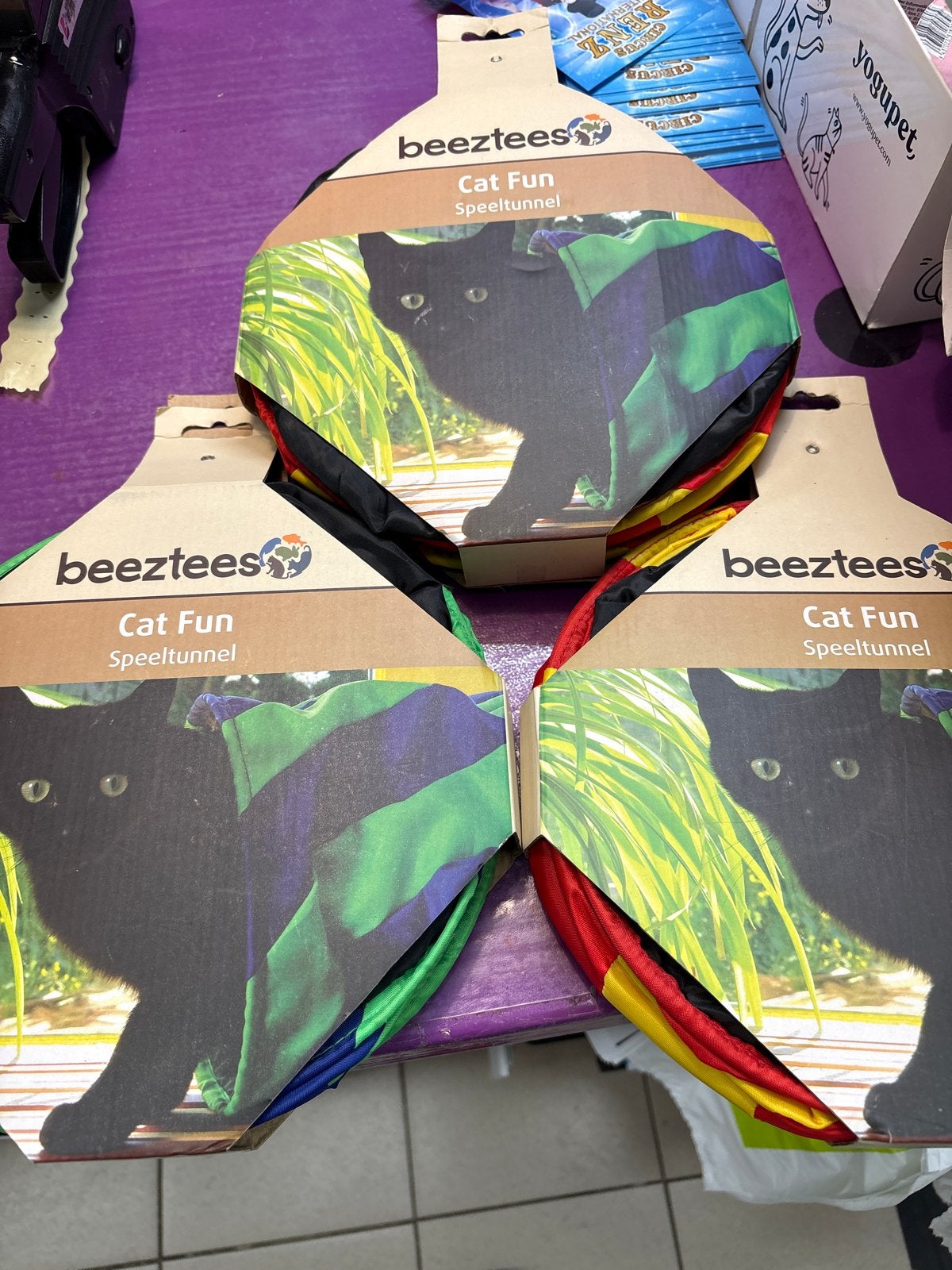 Speeltunnel voor katten, Beeztees, Nieuw, Ophalen of Verzenden, Beeztees