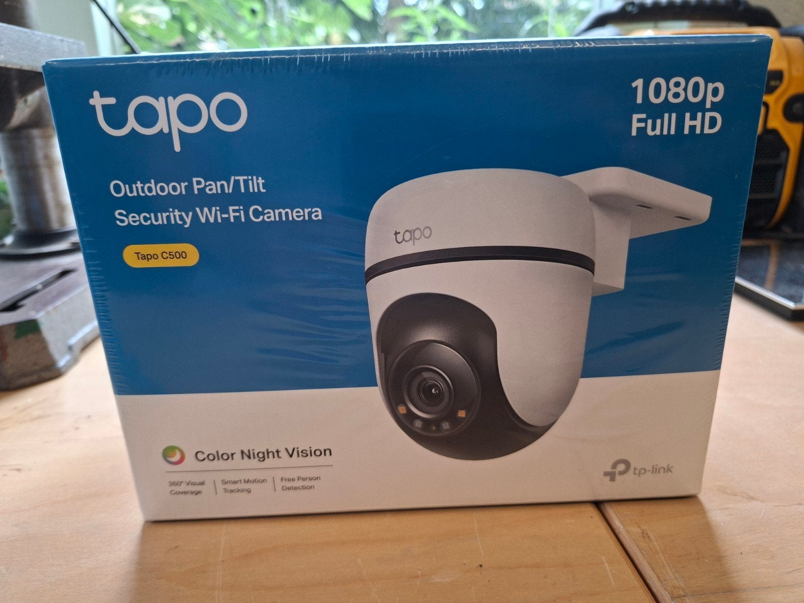 Tapo C500  Beveiligingscamera Wifi 1080p incl sd card, Ophalen of Verzenden, Nieuw