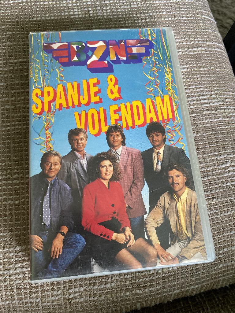 BZN : Spanje & Volendam ( VHS videoband), Alle leeftijden, Ophalen of Verzenden, Gebruikt