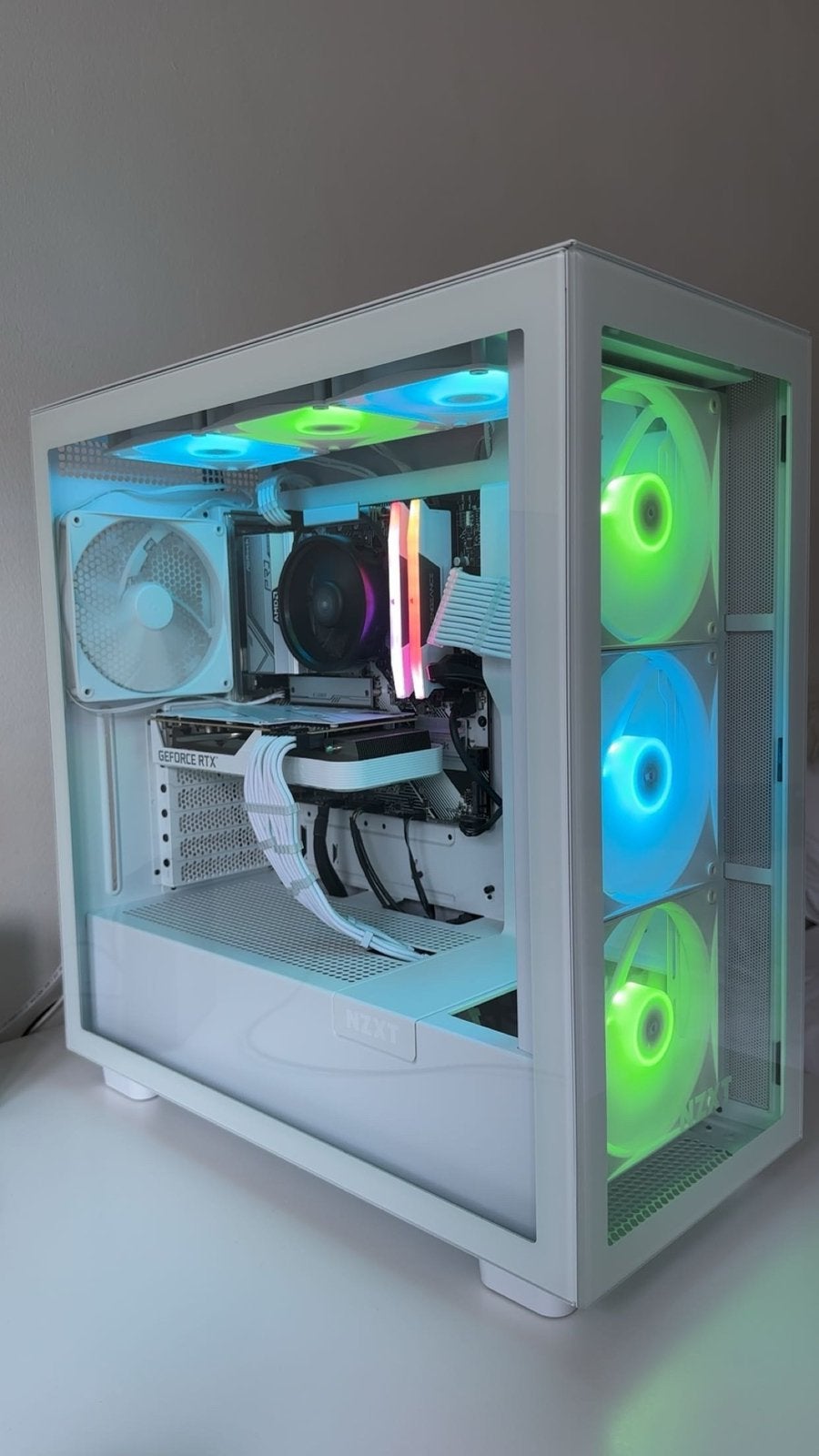 Game PC 3060TI Ryzen 5 7600X, Ophalen, Gebruikt, 32 GB, Gaming