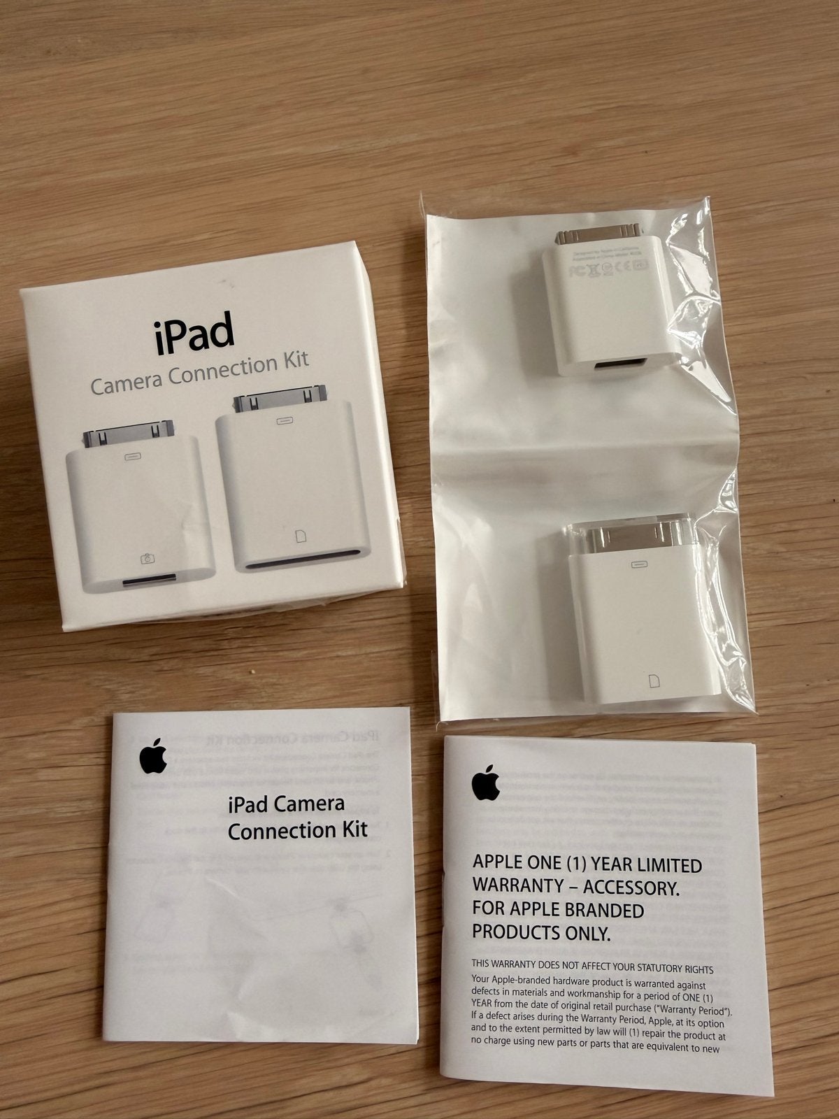 Apple iPad Camera Connection Kit (MC531ZM/A), 10 inch, Apple iPad, Wit, Nieuw