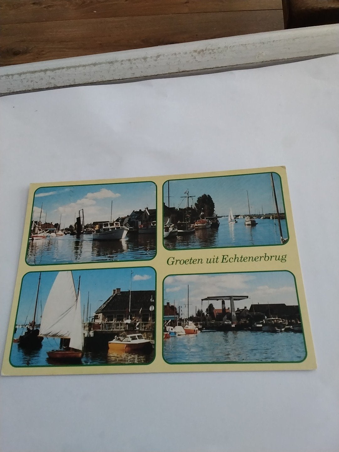 Ansichtkaart Groeten uit Echtenerbrug -, Ophalen of Verzenden, 1980 tot heden, Friesland