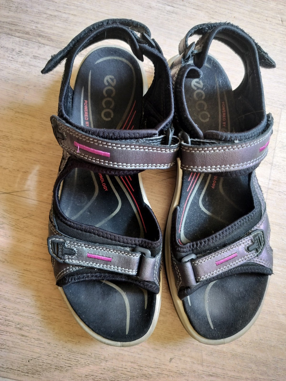 Ecco Outdoor sandalen 41/42, Kleding | Dames, Schoenen, Ecco, Ophalen of Verzenden, Gedragen, Sandalen of Muiltjes