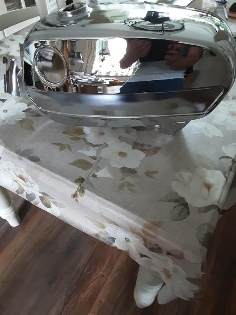 Zundapp Chrome  baanen tank, Ophalen of Verzenden, Tank
