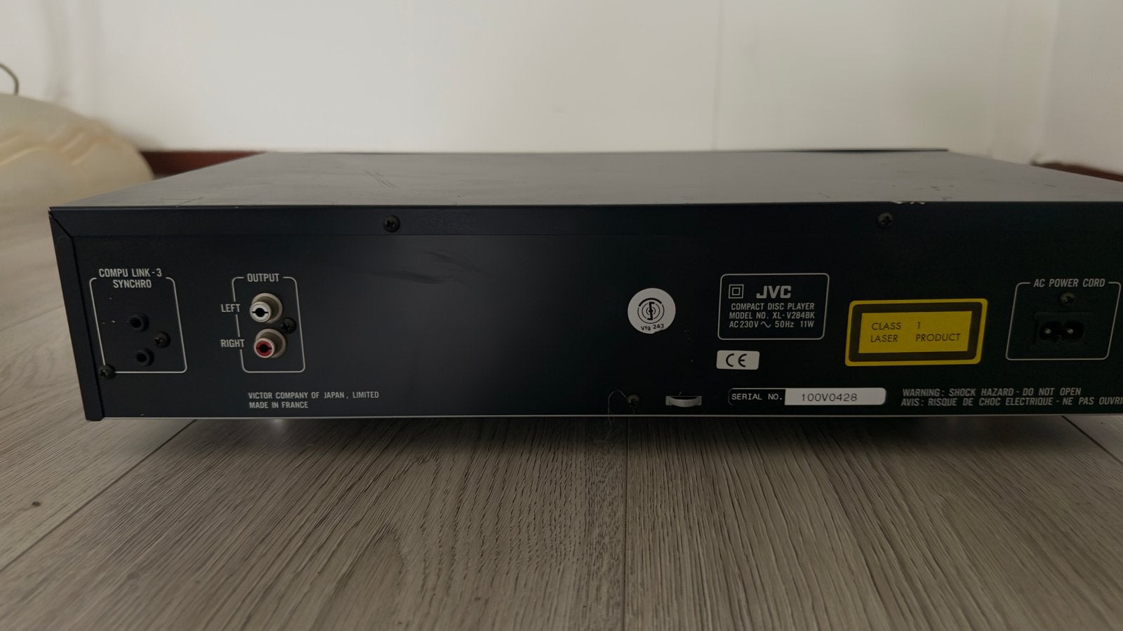 JVC CD Speler - Compact Disc Player, Audio, Tv en Foto, Cd-spelers, Ophalen of Verzenden, Gebruikt, JVC