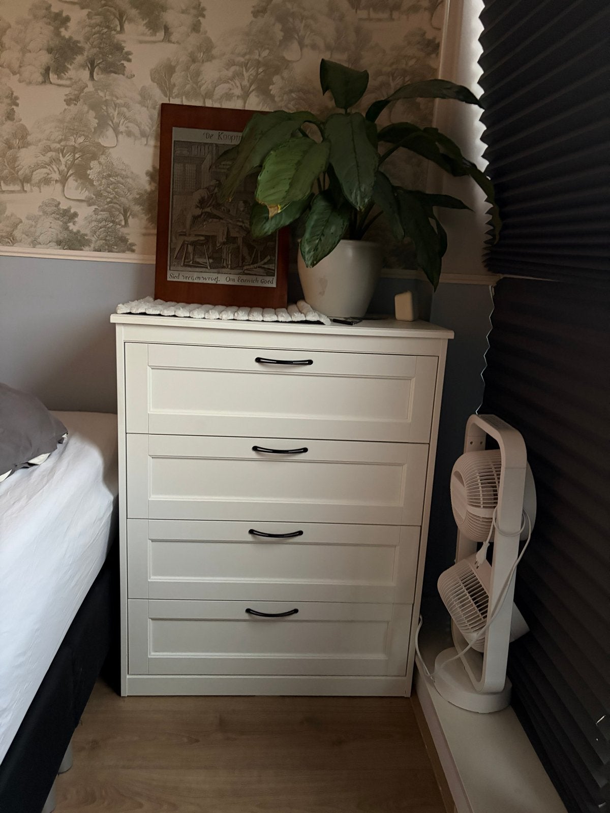 IKEA Songesand ladekast met 4 laden, Ophalen, 100 tot 150 cm, 50 tot 100 cm, Zo goed als nieuw
