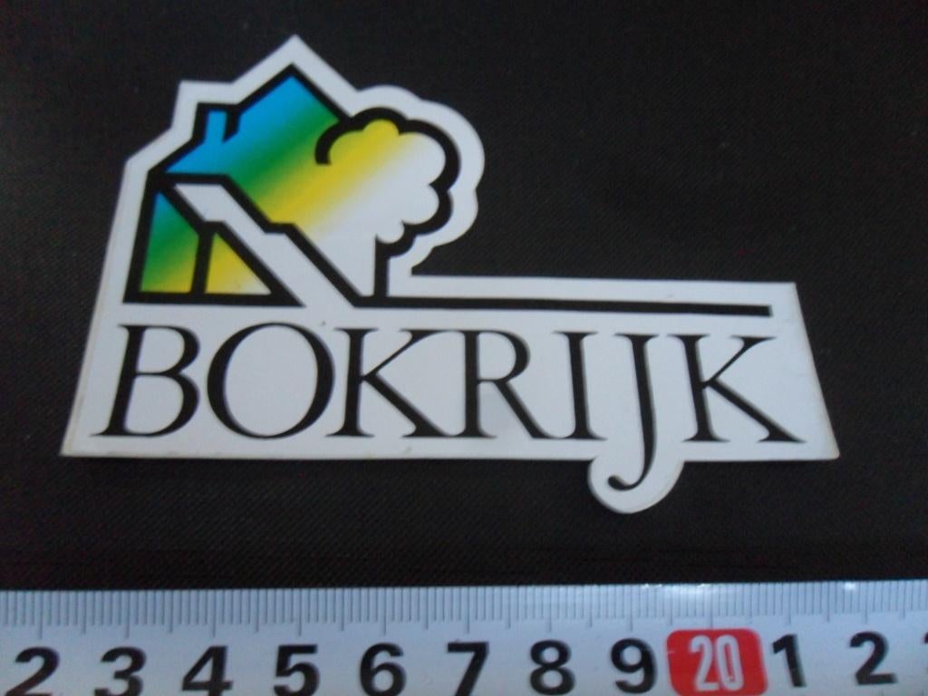 sticker België BOKRIJK, Ophalen, Zo goed als nieuw