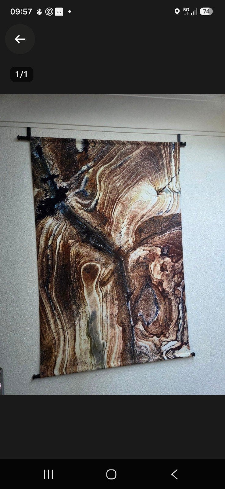 mooi wandkleed  137105, Antiek en Kunst, Ophalen of Verzenden
