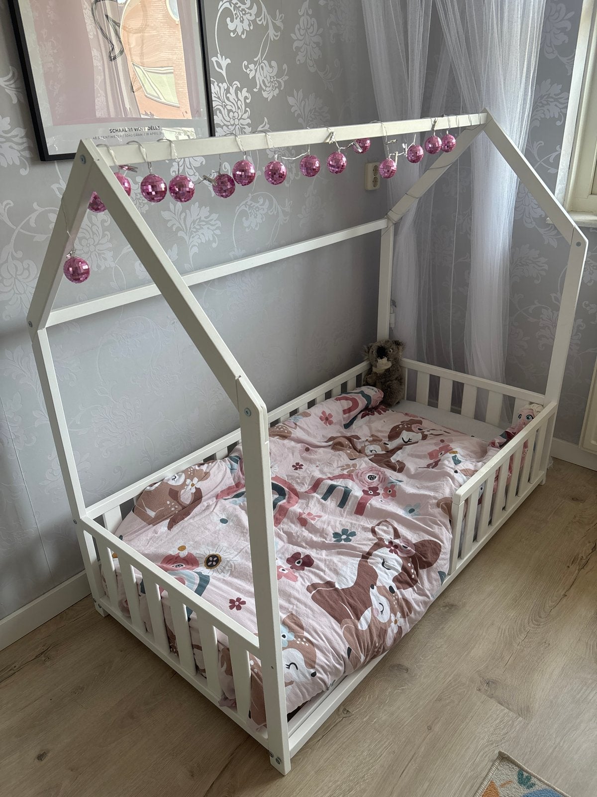 Huisbed peuter) per direct op te halen, Ophalen, Gebruikt, Wit, 190 cm of minder