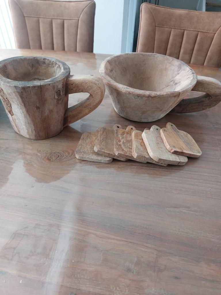Houten woonaccessoires, Ophalen of Verzenden, Hout, Minder dan 25 cm