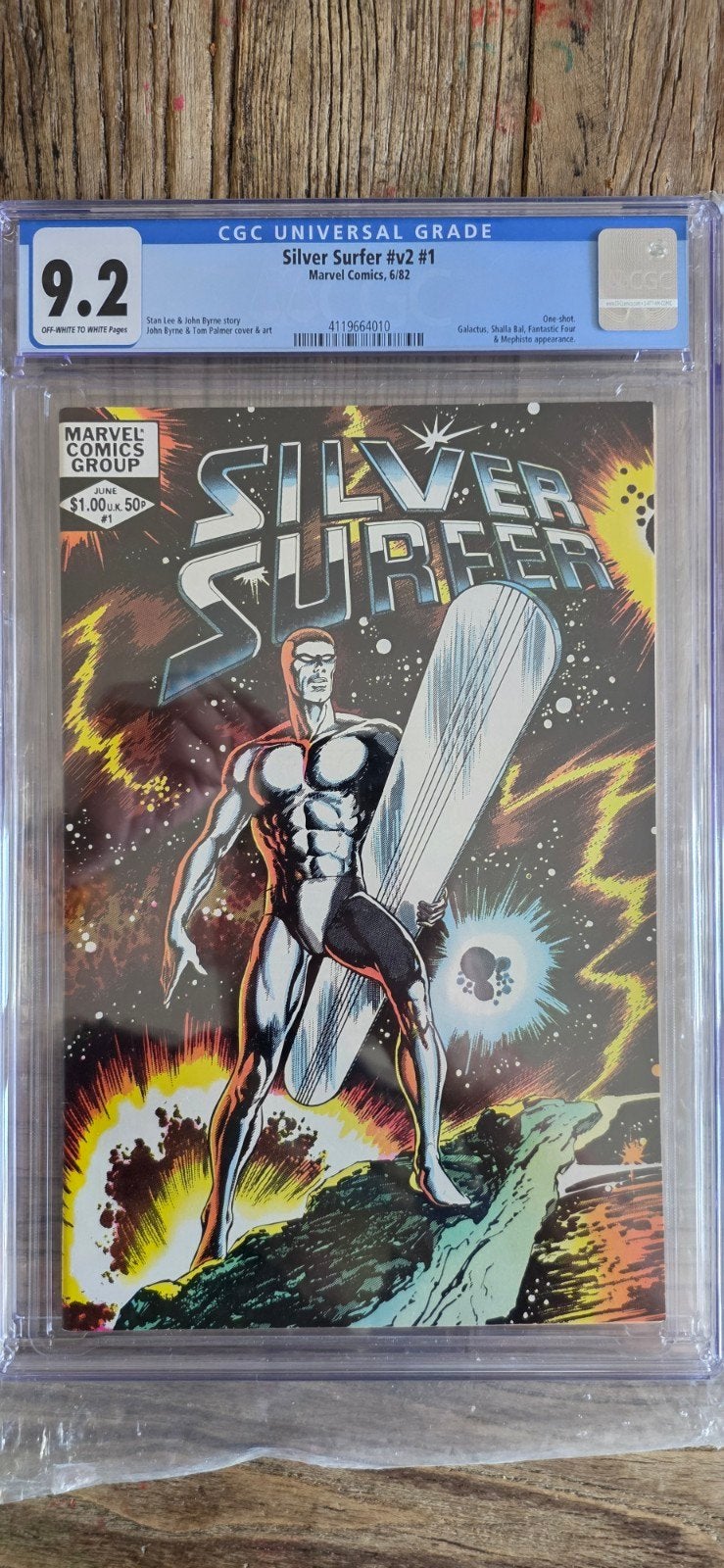 Silver Surfer #v2 #1 CGC 9.2 - Marvel Comics 1982, Boeken, Ophalen of Verzenden, Nieuw