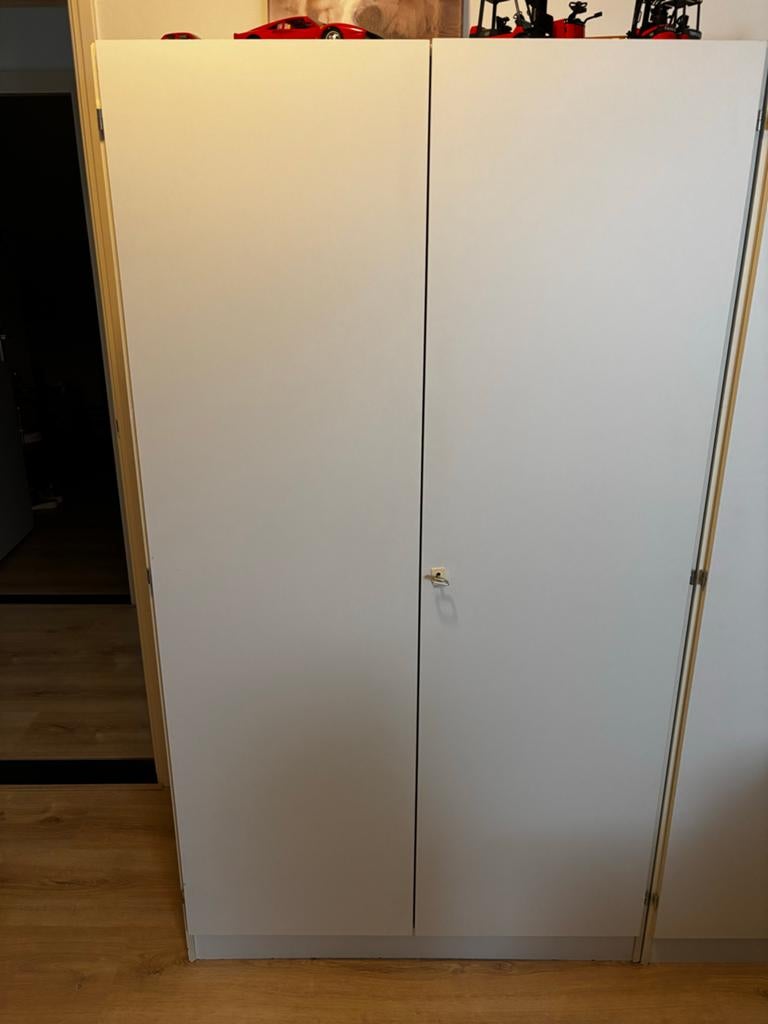 Witte kasten, afmeting 60x100x178 cm, Ophalen, Gebruikt, 50 tot 100 cm, 150 tot 200 cm