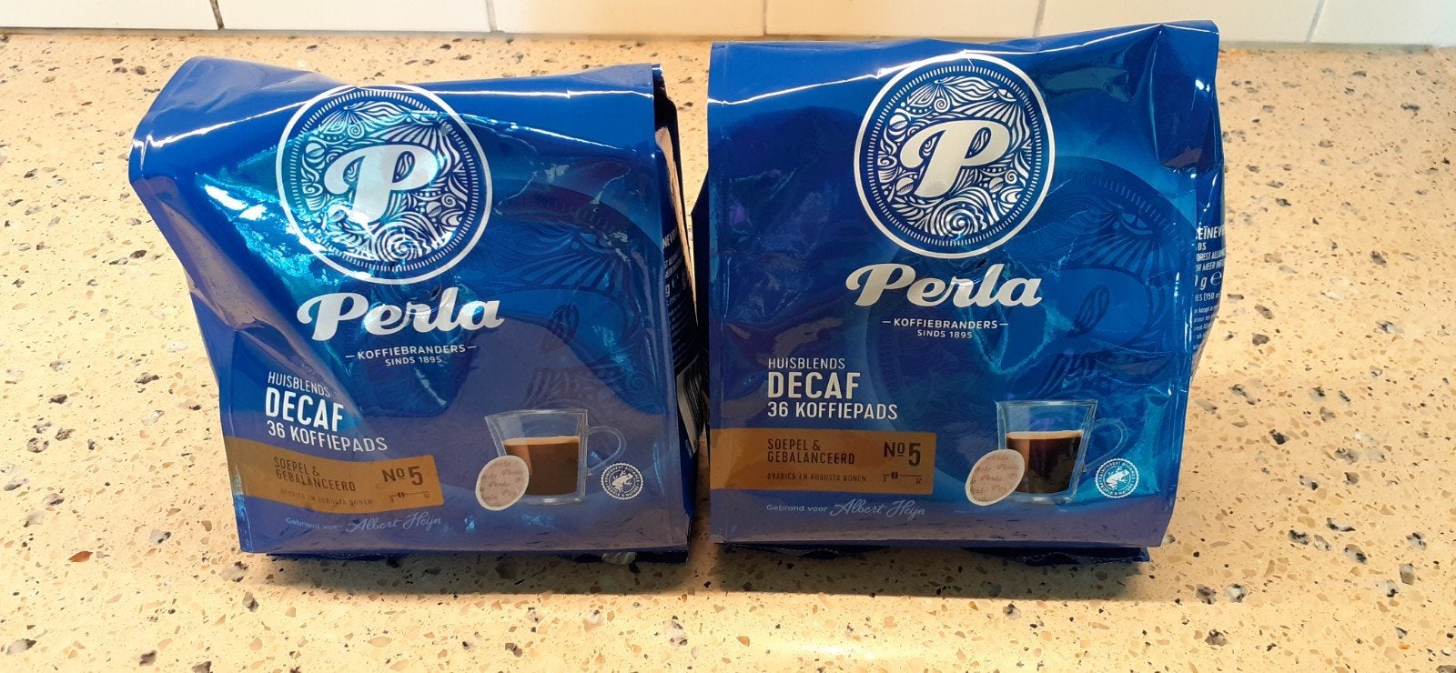 2 pakken perla cafeïnevrije koffie voor senseo, Ophalen
