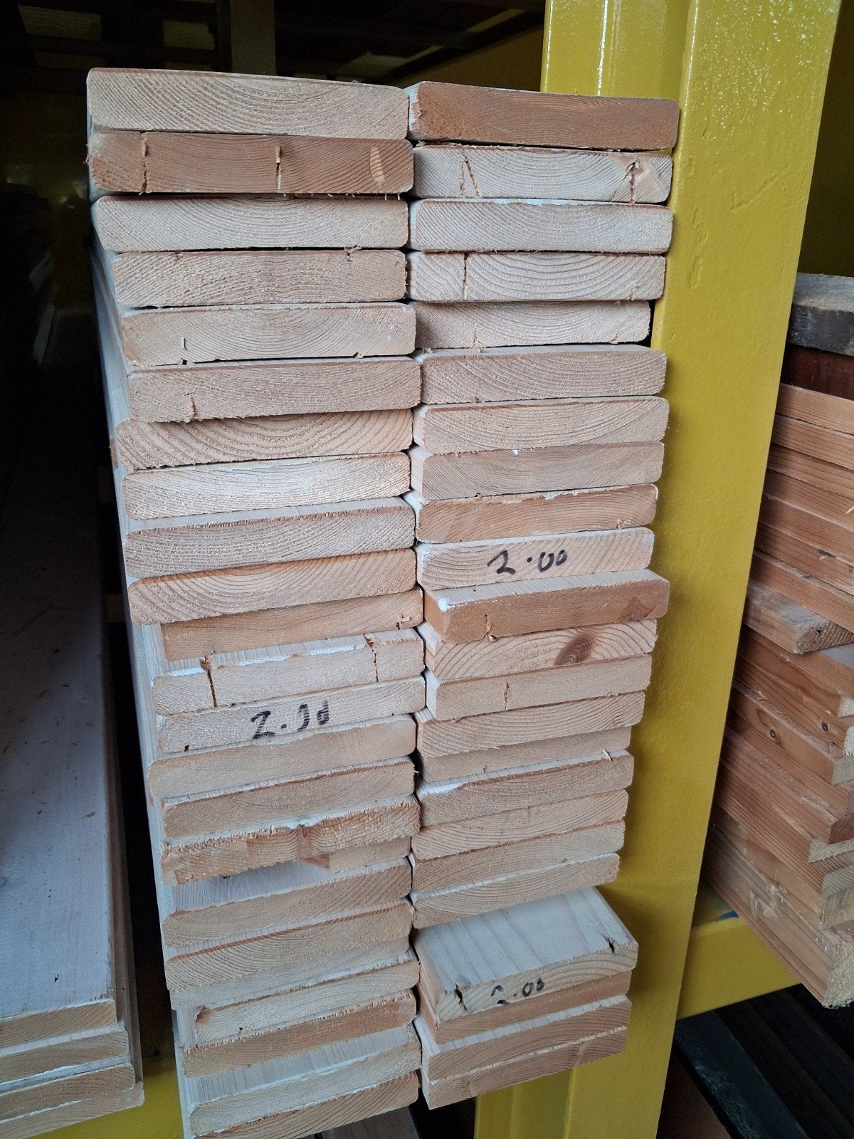 Vurenhouten planken 120x18mm, Doe-het-zelf en Verbouw, Hout en Planken, Ophalen