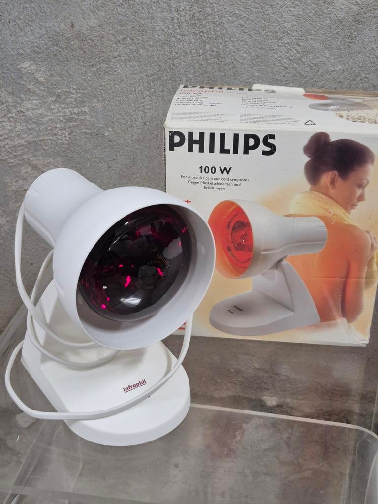 InfraPhil-infraroodlamp warmtelamp 

HP3614, Ophalen of Verzenden, Zo goed als nieuw