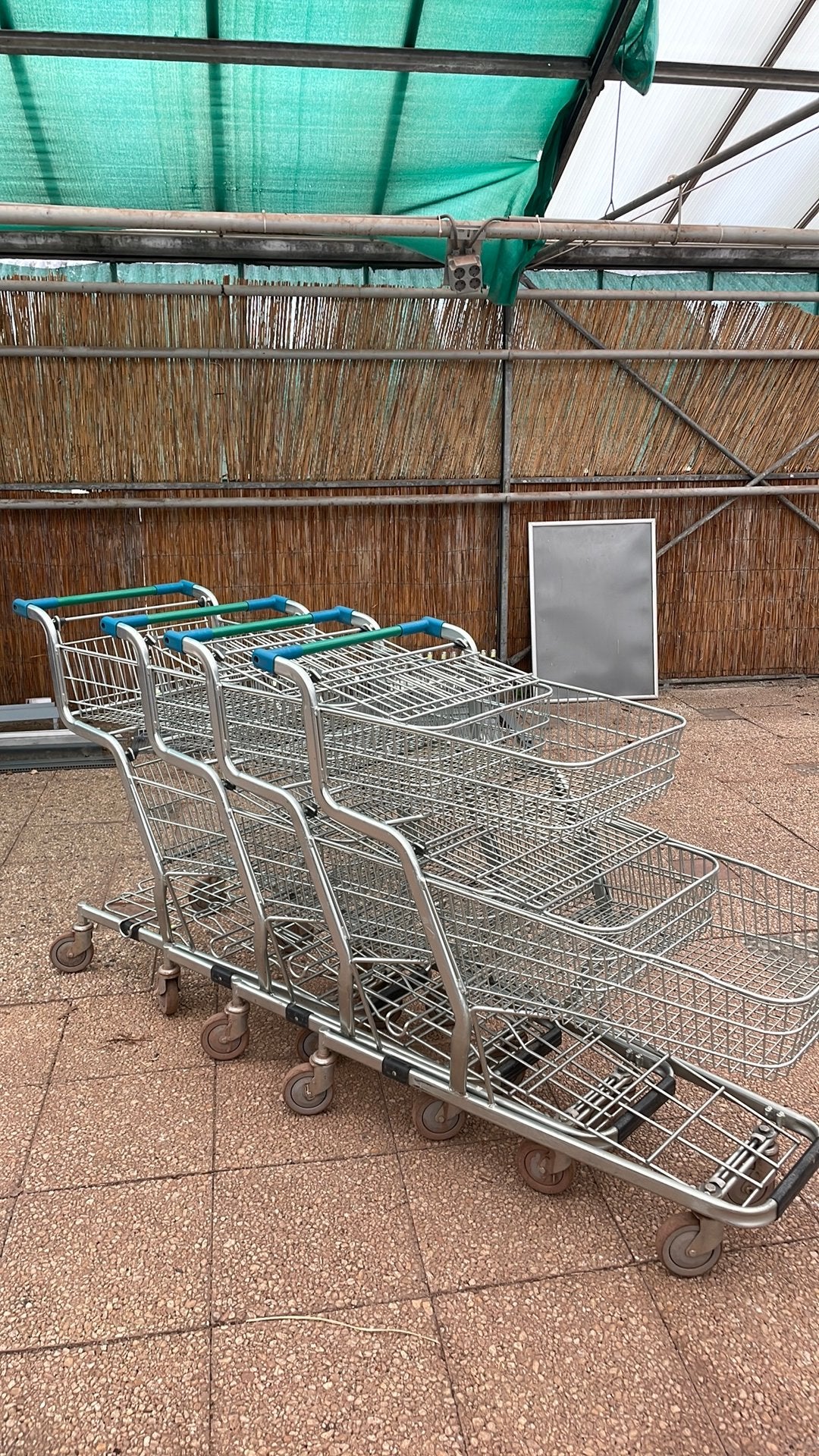 Winkelwagen, tuincentrum winkelwagen, 100 liter of meer, Ophalen, Transportkar