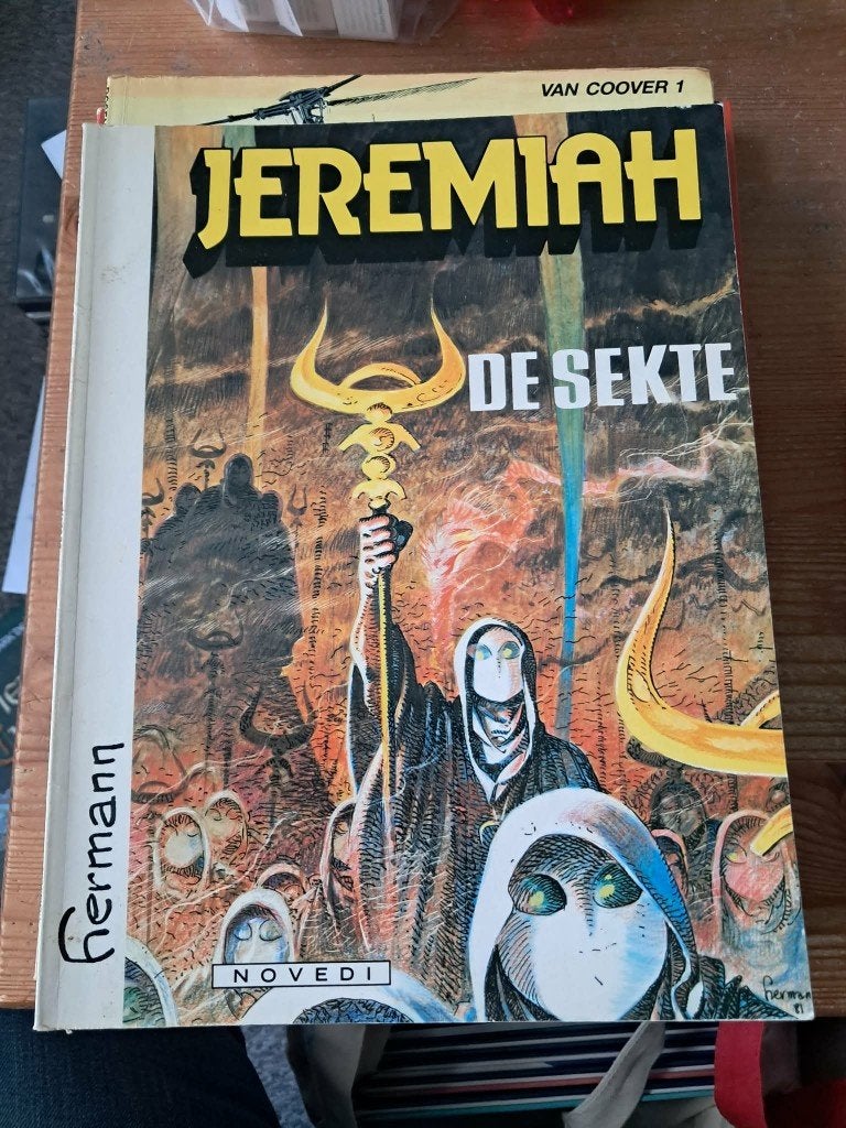 Jeremiah, Boeken, Stripboeken, Eén stripboek, Hermann, Ophalen, Gelezen