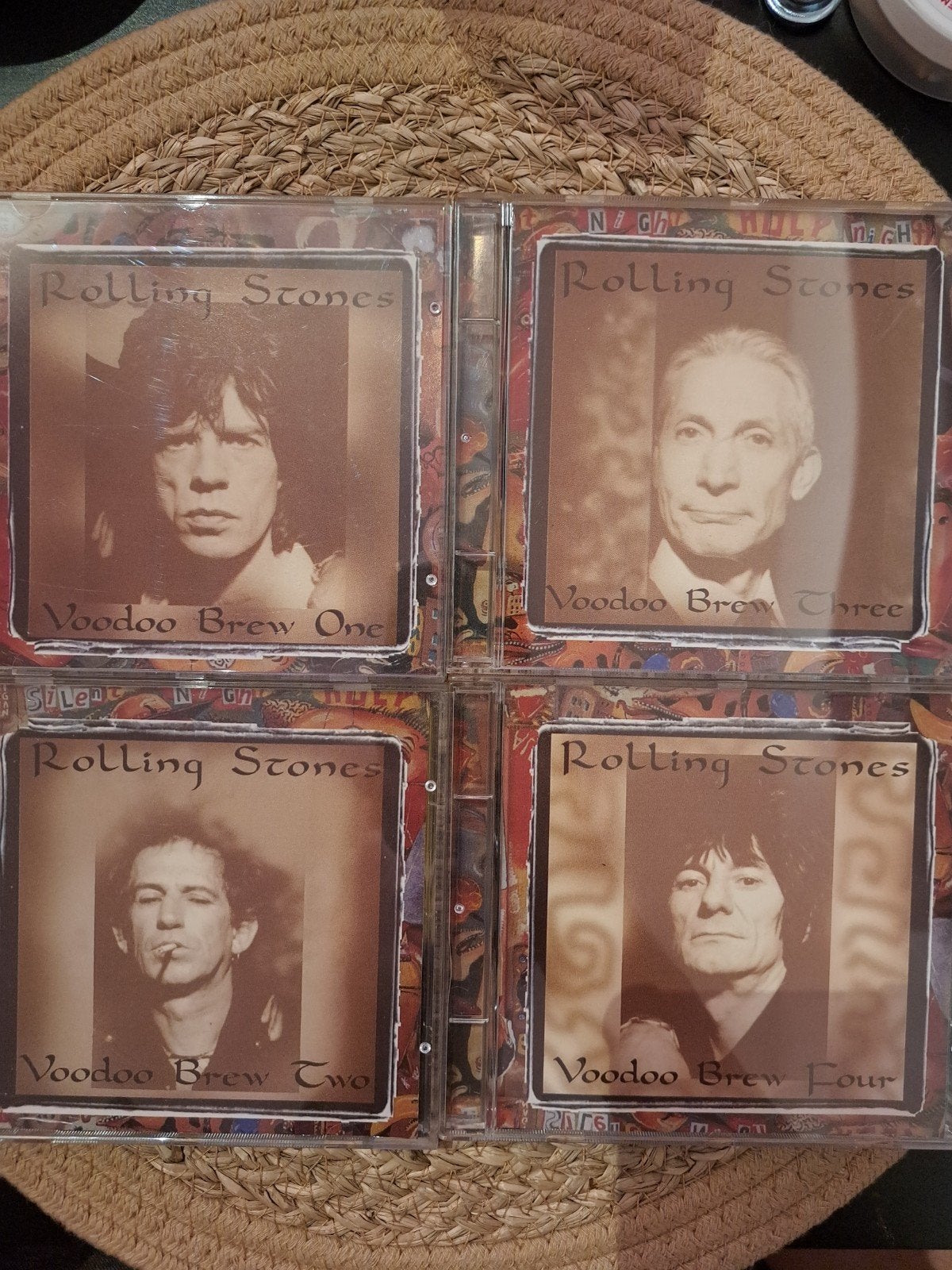 Rolling Stones - Voodoo Brew (4 CD Boxset) - Live/Outtakes, Rock, Boxset, Zo goed als nieuw, Import