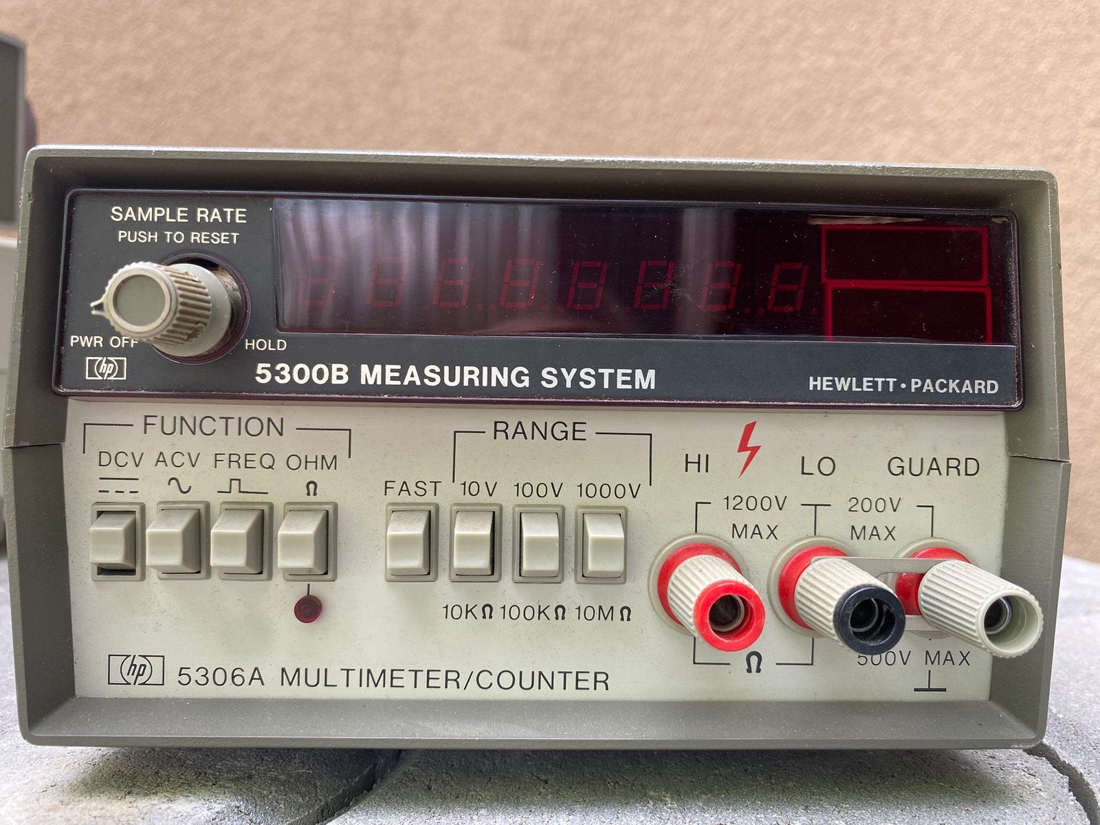 Hewlett-Packard HP 5300B Multimeter/Counter, Doe-het-zelf en Verbouw, Meetapparatuur, Ophalen of Verzenden, Gebruikt, Multimeter