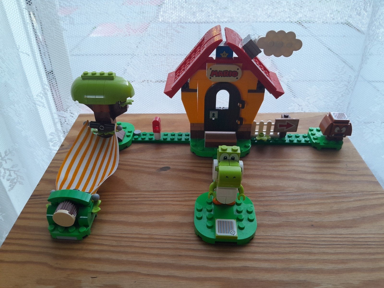 Mario lego, Ophalen