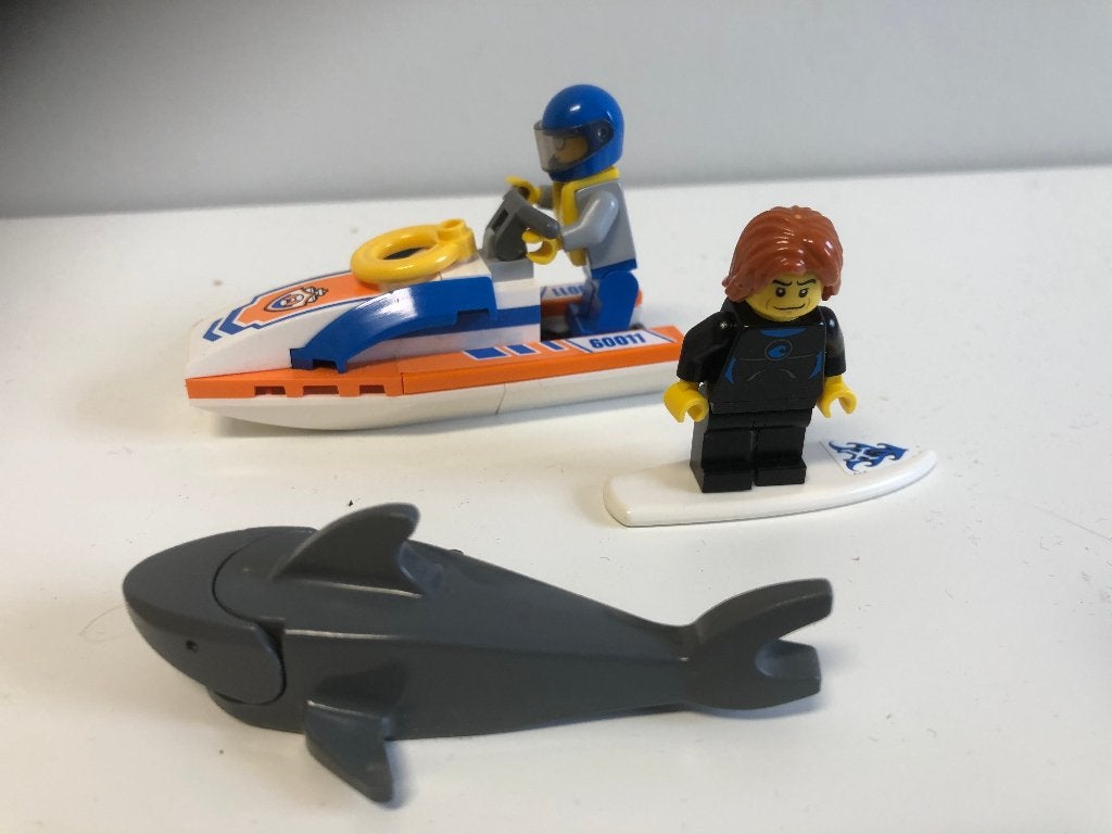 lego city 60011 surfers redding, Ophalen, City, Lego, Compleet