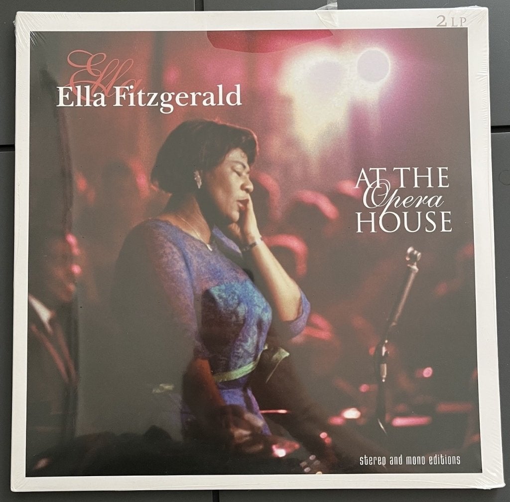 LP Ella Fitzgerald - At the Opera House, Cd's en Dvd's, Vinyl | Jazz en Blues, Nieuw in verpakking, Jazz, LP, Dubbel-LP, Geseald