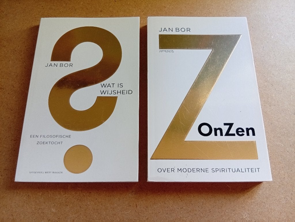 Jan Bor - set van twee boeken, Gelezen, Ophalen of Verzenden, Algemeen, Jan Bor