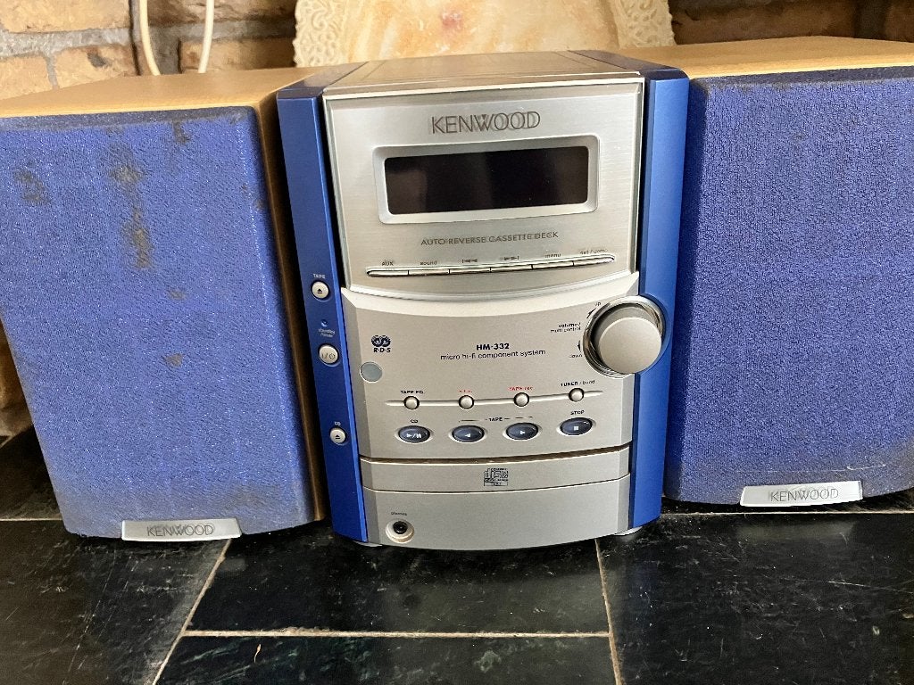 Kenwood HM-332 Micro Hi-Fi Component Systeem met Speakers, Audio, Tv en Foto, Stereo-sets, Gebruikt, Tuner of Radio, Microset