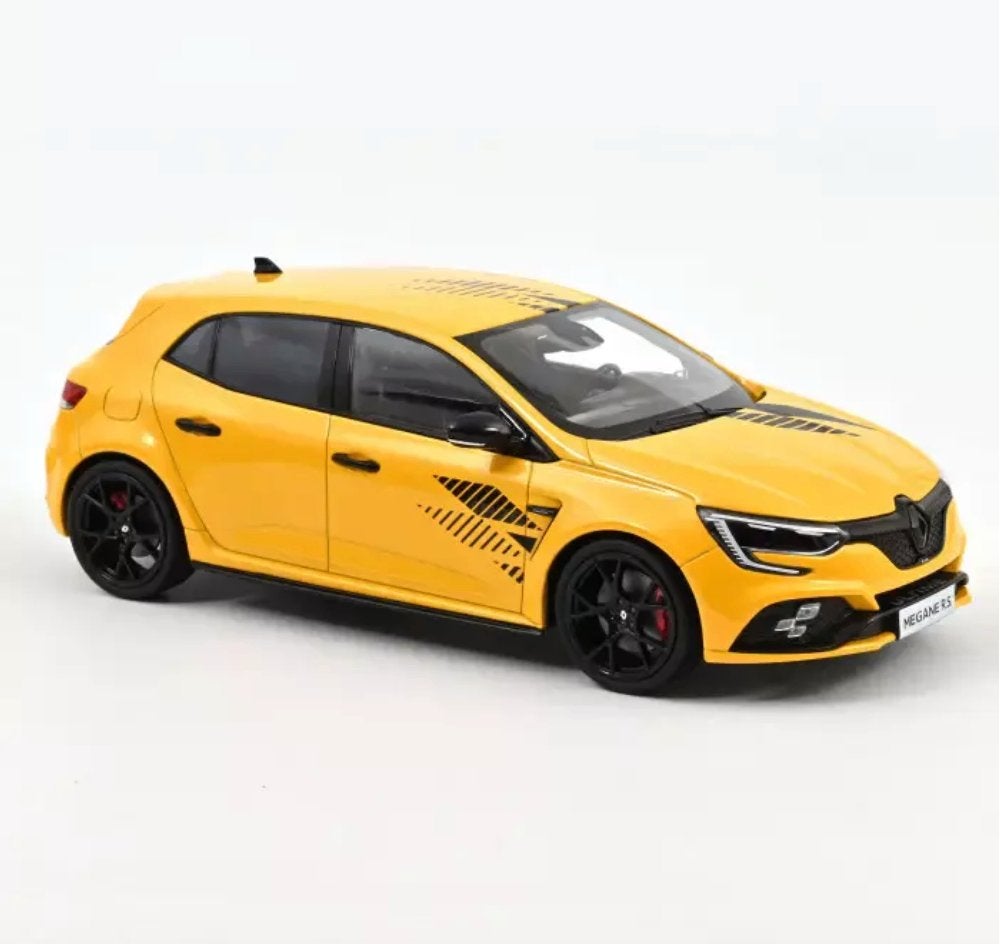 Renault Megane R.S. Ultime 2023 geel 1/18 NOREV ref. 185395