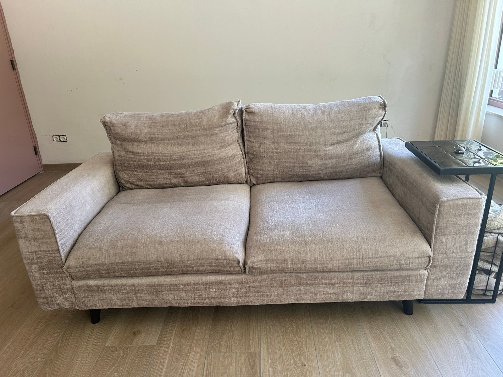 Gratis afhalen 2,5-zits bank, Huis en Inrichting, Banken | Bankstellen, Ophalen, Gebruikt, 150 tot 200 cm, Tweepersoons