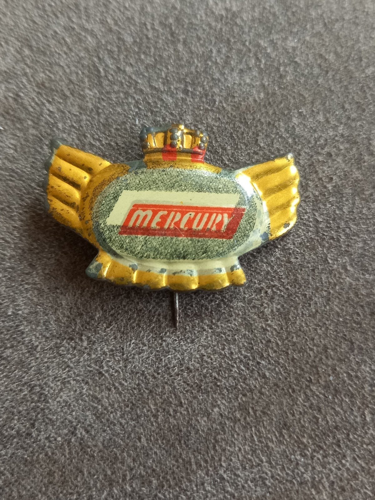 Speldje Mercury  (Motor-car USA), Verzamelen, Ophalen of Verzenden, Gebruikt