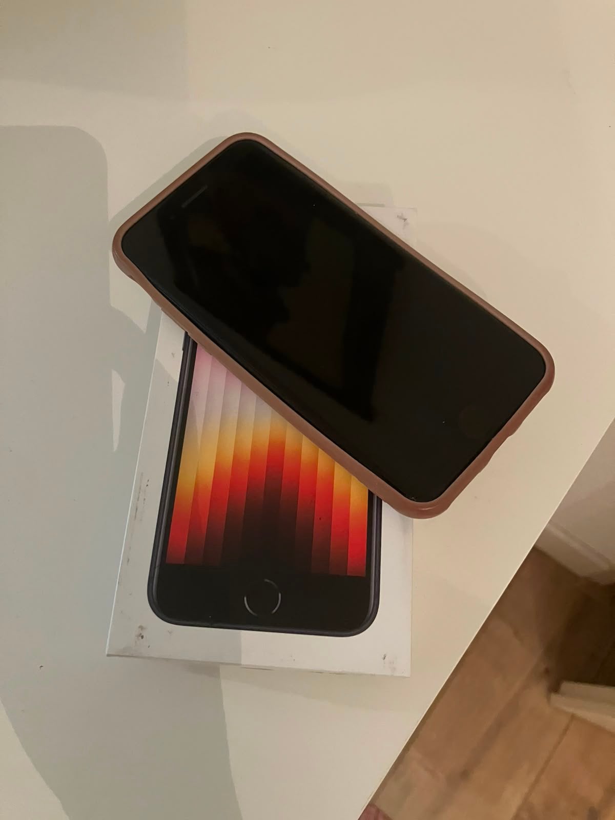Prima Iphne SE, Telecommunicatie, Mobiele telefoons | Apple iPhone, Ophalen, Zwart, Zo goed als nieuw, 64 GB