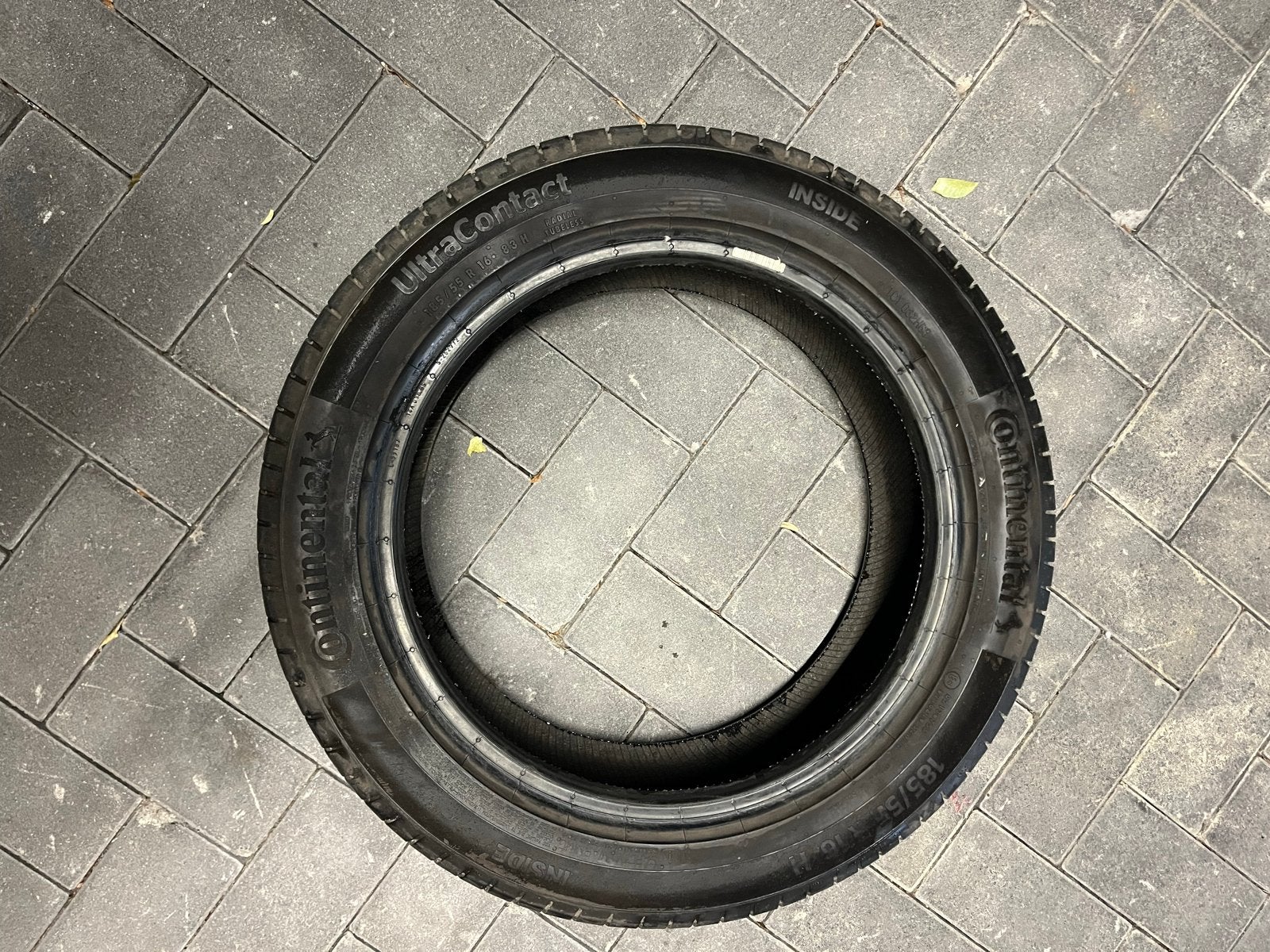 Continental UltraContact 185/55 R16 H, Ophalen, Gebruikt