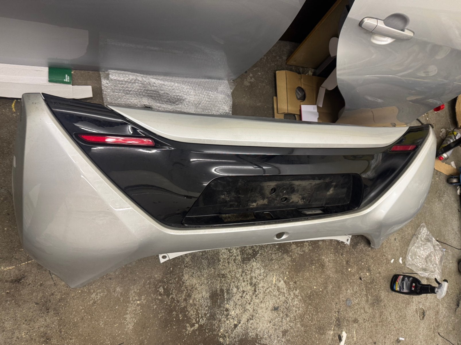 Toyota Aygo achterbumper nette staat, Ophalen, Achter, Toyota, Bumper