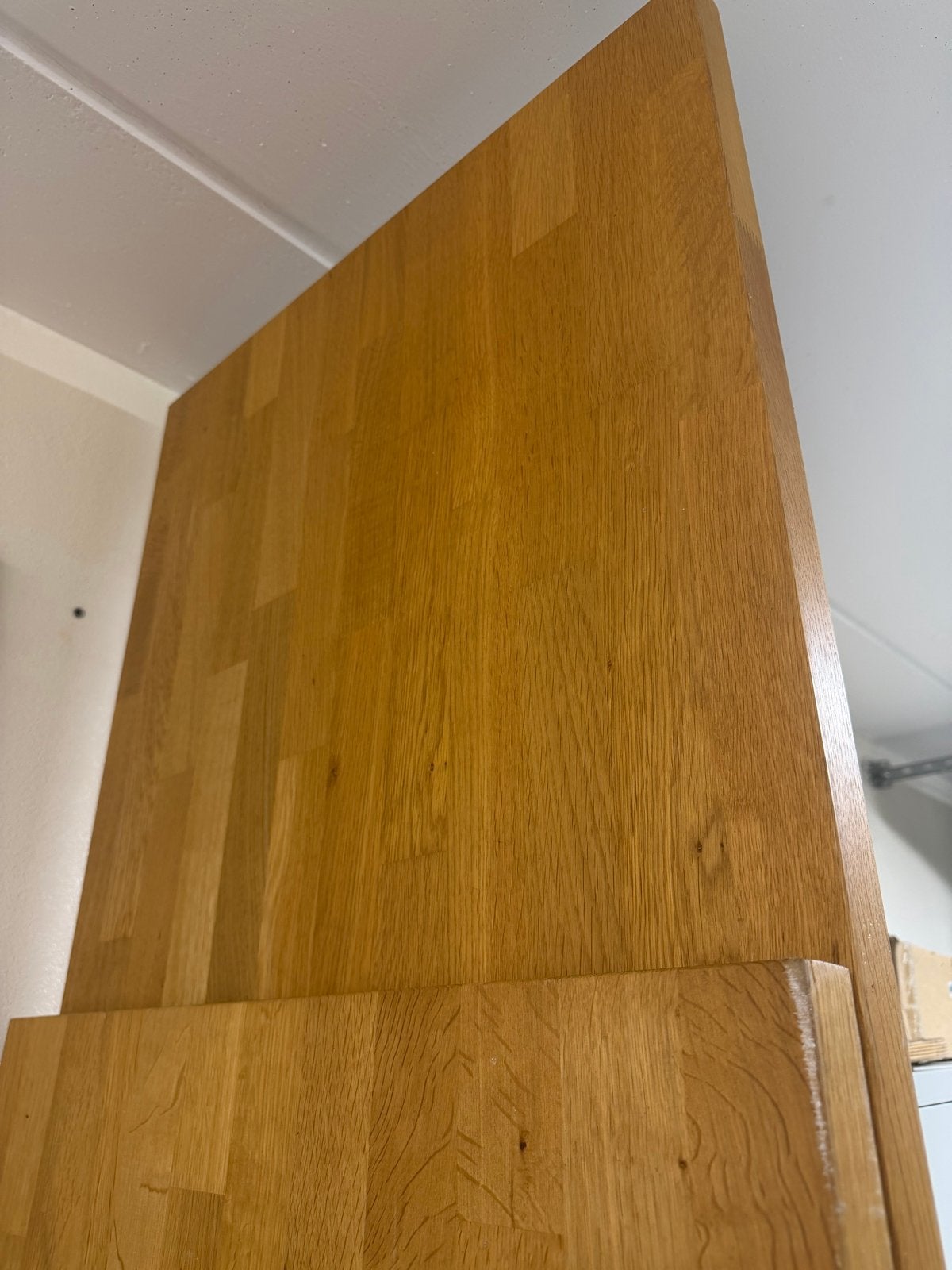 2 Houten IKEA Keukenbladen (186 cm en 246 cm), Hout, IKEA, Ophalen of Verzenden, Overige typen