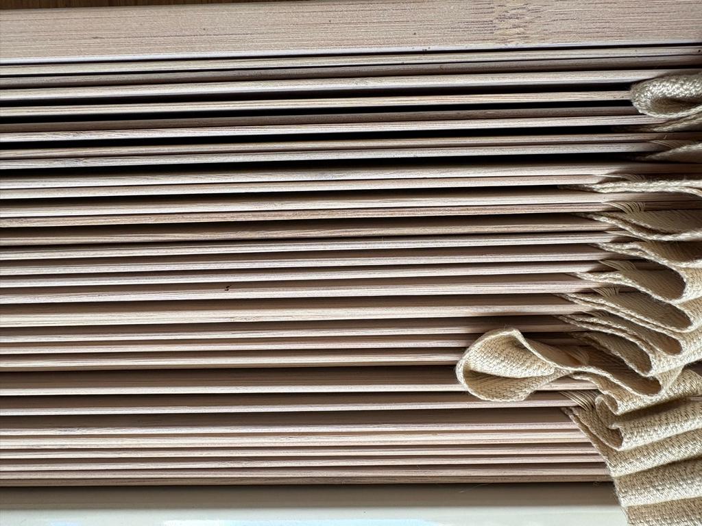 HEMA jaloezie bamboe 1055 x 1575mm, Ophalen, Gebruikt, Beige, 100 tot 150 cm
