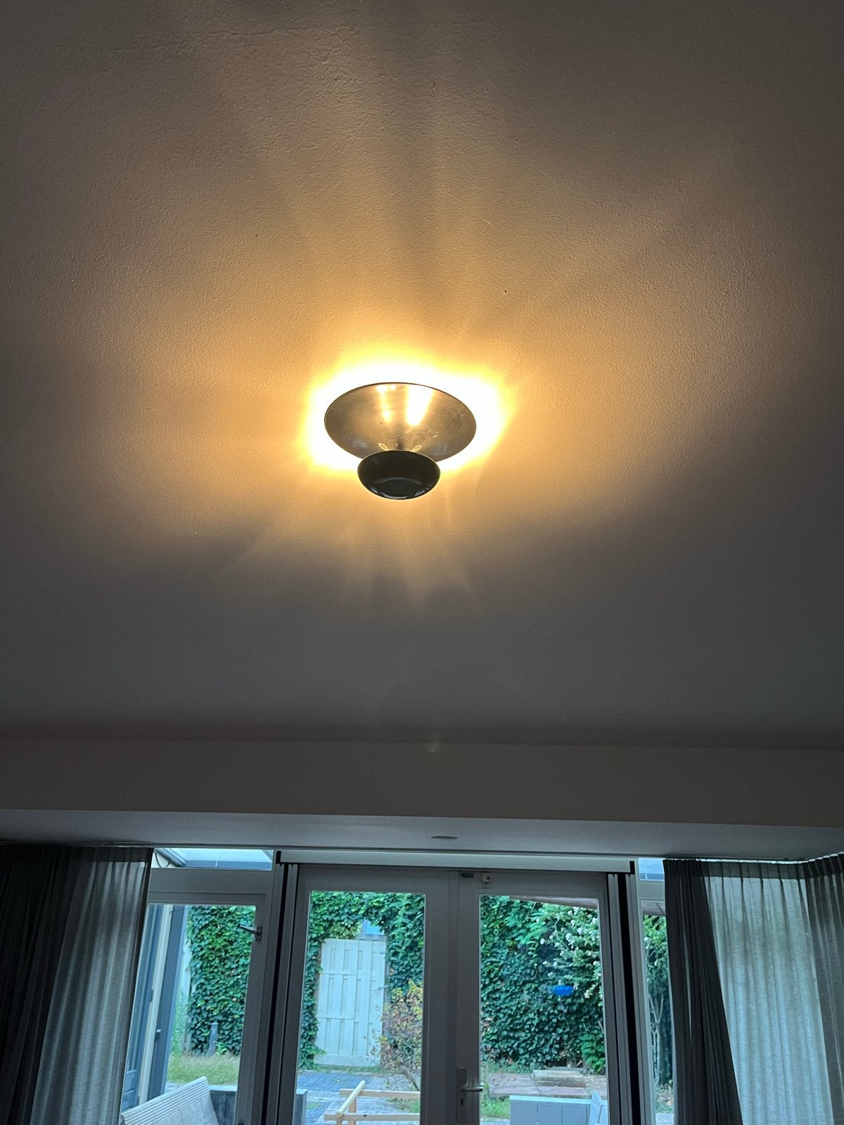 2x Vibia Funnel Plafondlamp - Modern Design, Ophalen, Modern, Zo goed als nieuw, Metaal