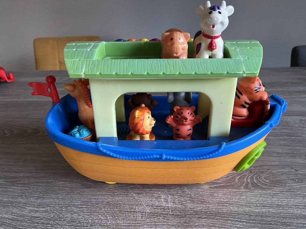 Fisher-price Ark van Noah met geluid, Ophalen of Verzenden, Zo goed als nieuw, Speelset, Met geluid