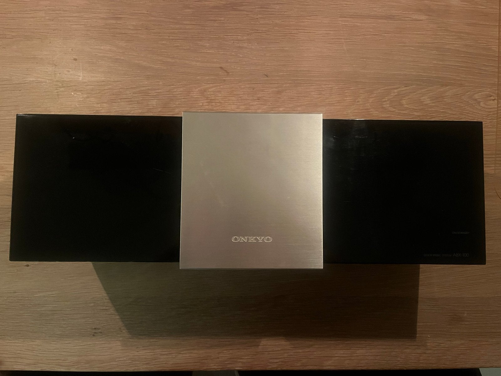 Onkyo ABX-100 Dock Muzieksysteem met Afstandsbediening, Gebruikt, Microset, Speakers, Ophalen