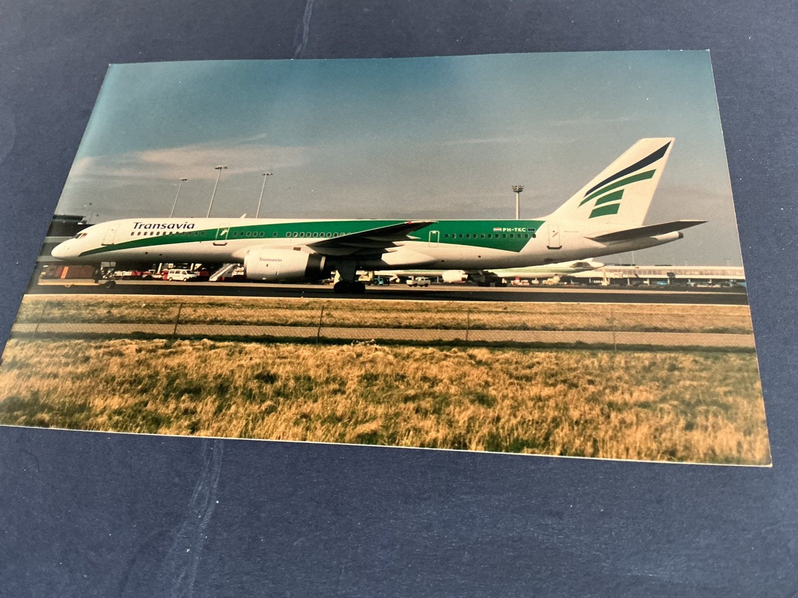 Transavia Boeing 757-200 Foto - PH-TEC, Verzenden, Gebruikt, Kaart, Foto of Prent