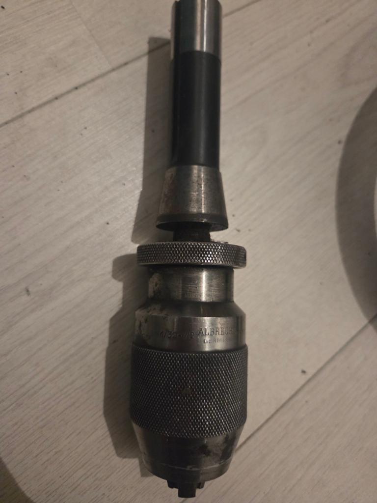 Albrecht Snelspanboorkop 1/32 - 1/2 (1-13mm) met opname, Ophalen of Verzenden, Gebruikt