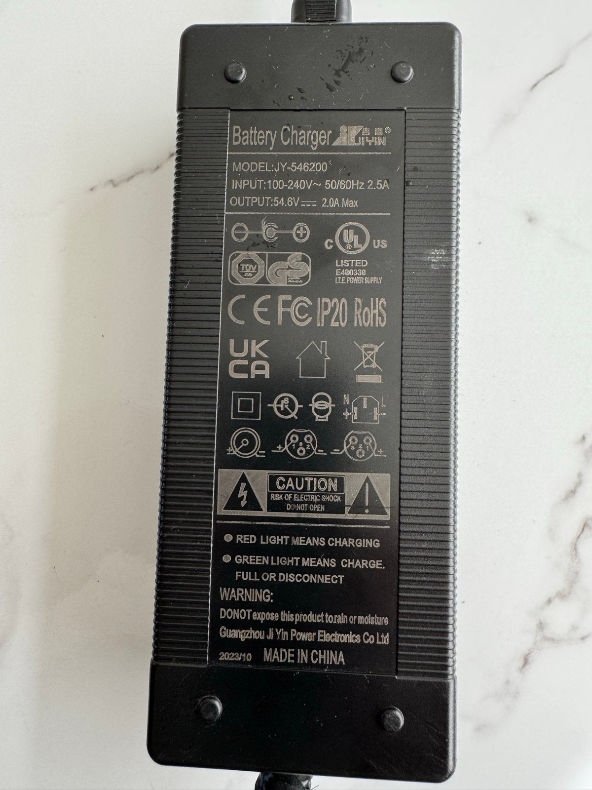 Fatbike Oplader - 54.6V 2.0A Batterij Lader, Ophalen of Verzenden, Zo goed als nieuw