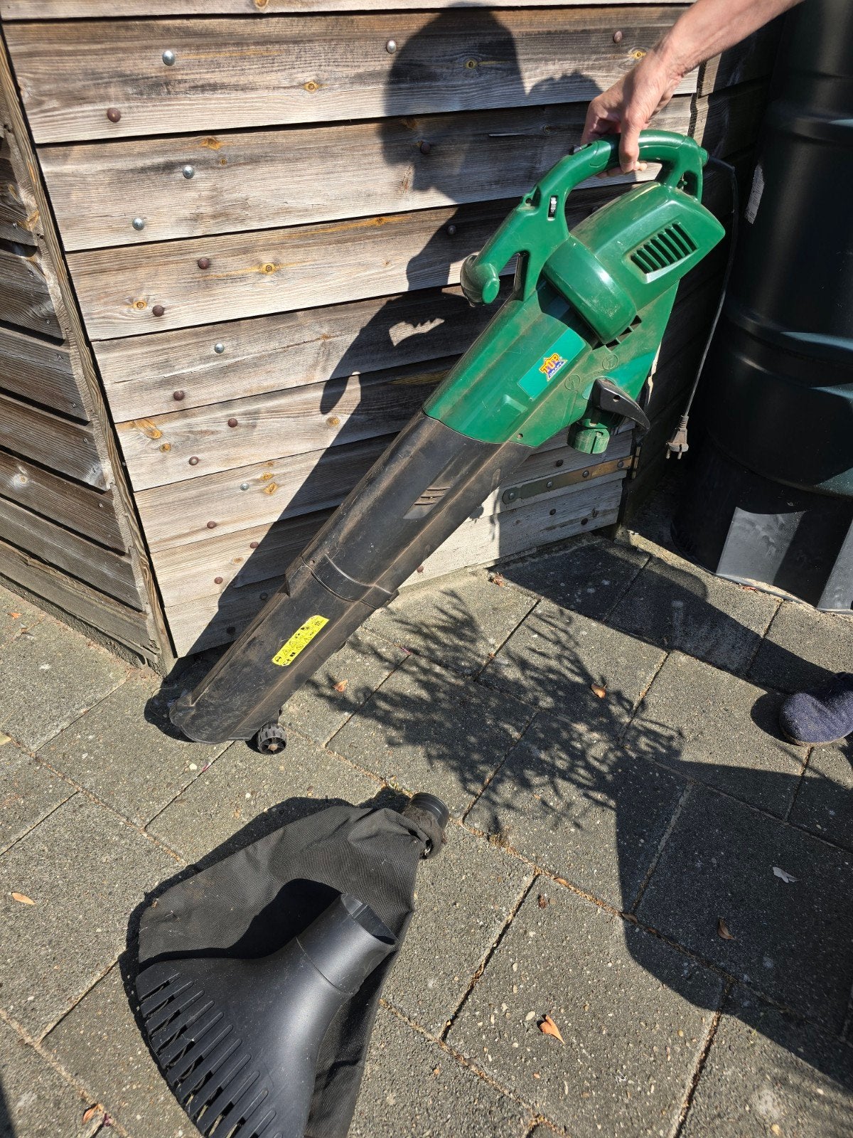TOP CRAFT Bladblazer en Bladzuiger 2500W (2-in-1), Ophalen, Gebruikt, Met opvangzak, TOP CRAFT