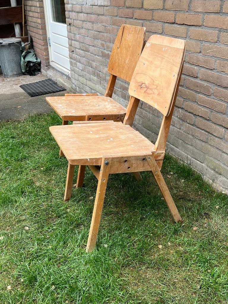 Jaren '50 design opknappers: 2 stoelen zwager Ermelo, Ophalen