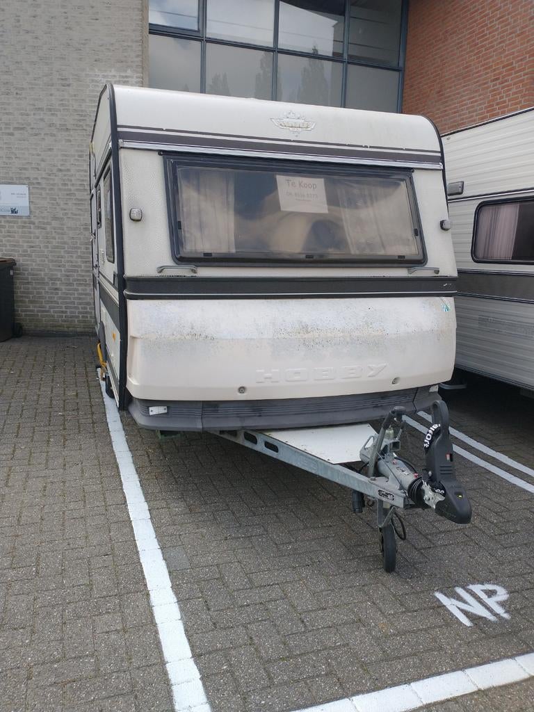Hobby 420 Compleet met voortent en meer..., Hobby, Bedrijf, Treinzit, 750 - 1000 kg