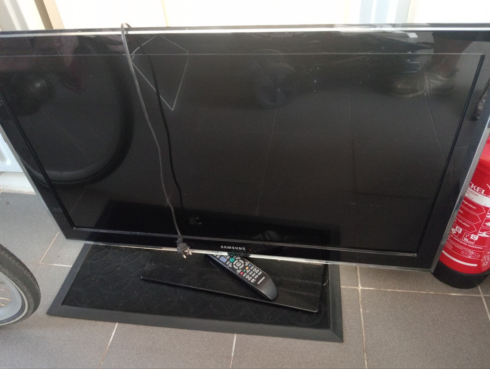 Samsung tv, Ophalen, Gebruikt, LCD, Samsung